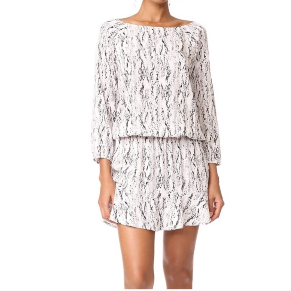 Soft Joie silk snake print dress size XS